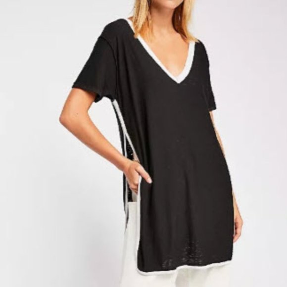 Free People Tops - Free People We The Free Rad Tee Shirt Tunic XL NWT